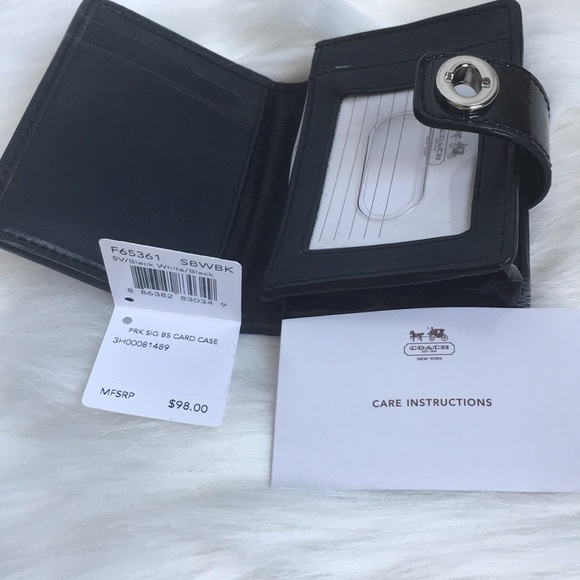 NWT!! Authentic Coach Business Card Case! - Picture 5 of 6